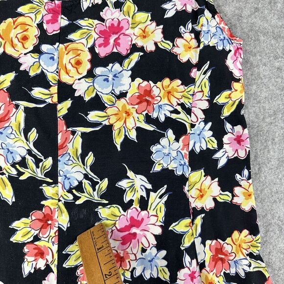 VTG Express Maxi Dress 3/4 Campagnie Internationale 90s Floral Boho Cottage* - Picture 8 of 16